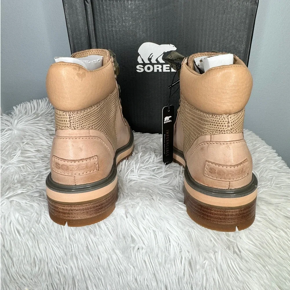 SOREL Lennox Hiker Boot Size 5 Camel NEW
